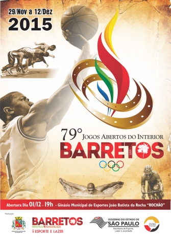 Barretos/SP - 79 Jogos Abertos do Interior 2015 